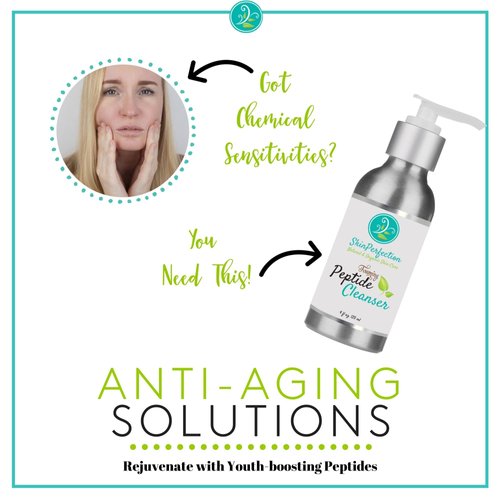 Skin Perfection Foaming Peptide Cleanser EWG VERIFIED™ Healthy Boost Amaranth Amino Acids Natural Botanicals