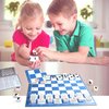 Chess Junior - Chess Set for Kids Ages 4 5 6 7 8, Board Game, Winner of The Brain Child Toy Award, Blue