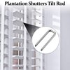 Jetec Repair Plantation Shutters Tool Set Plantation Shutter Louvers Staples Shutter Replacement Repair Pins for Windows Tools Supplies (85 Pieces)