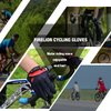 Firelion Long Finger Outdoor MTB Downhill Off Road Bicycle Gloves (Red, Medium)