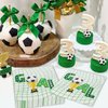 100Pcs Soccer Napkins for Soccer Party Decorations 13 x 13 inch Soccer Birthday Party Napkins for Kids Sport Party Baby Shower Birthday Party Soccer Party Supplies