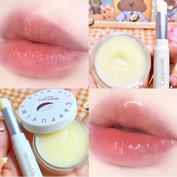 Lip Care Products Gift Kit Lip Therapy Set with Lip Sleeping Mask Lip balm and Collagen Lip Mask with Natural Coconut Moisturizer for Dark lips Cracked, Chapped Very Dry- Lip Treatments