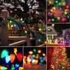 Supernoor 50LED C7 Christmas Lights,24Ft C7 Christmas Lights Battery Operated C7 Christmas String Lights Christmas Lights for Indoor Outdoor Xmas Tree Garden Patio Party Christmas Decorations