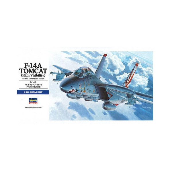 Hasegawa 1:72 Scale F-14A Tomcat High Model Kit