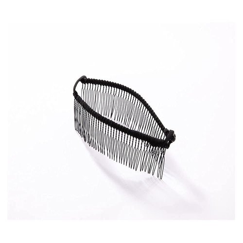 Black Banana Hair Clip Comb Stretch Banana Comb Clincher Comb Adjustable Banana Hair Clamp Ponytail Holder for Women Girls Thick Wavy Hair Curly Hair