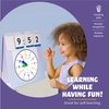 SPARK INNOVATIONS Learning Clock Teach Telling The Time Homeschool and Classroom Teaching Resources Educational Supplies Interactive Digital and Analog Clock Activity Set for Home and School
