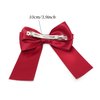 Honbay 6pcs Elegant Classic Beautiful Big Bow Hair Clips French Barrettes Handmade Hair Accessories