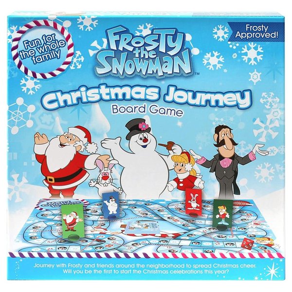AQUARIUS Frosty The Snowman Board Game - Fun Family Christmas Gift for Kids & Adults - Officially Licensed Frosty The Snowman Merchandise & Collectibles