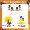 9 PCS Pug Honeycomb Centerpieces Table Decorations Pug Table Centerpieces for Pug Dog Party Supplies Birthday Party Decorations