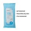 McKesson No Rinse Bathing Cloths, Singe Use Shower Wipes, Fresh Scent, pH Balanced, Purified Water, Aloe, 8 Wipes, 1 Pack