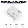 boxtech Aquarium Air Pump, Ultra-Quiet Fish Tank Oxygen Pump Powerful Aerator Pump to Make Rich and Fine Air Bubbles (1-30 Gallons (with Accessories))