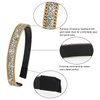 Jaciya Rhinestone Headband Crystal Bling Rainbow Headband for Women Girls Hair Accessories Gold Metal Chain Headband Glitter Sparkle Hairband Women's Fashion Head Band