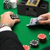 Card Shufflers USB/Battery Operated Casino Automatic Playing Cards Shuffler Electric Poker Shuffling Machine for UNO Card Game Night 1-2 Decks