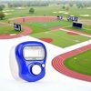 5 Digit LED Digital Row Counter, Display Counter Clicker,Handheld Number Click Counter,Finger Tally Counter,Electronic Finger Counter Hand Tally Counter with Ring for Golf,Track and Field Lap Counters
