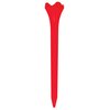 PRIDE GOLF TEE unisex adult 30 Count Golf Tees, Red, 2.75 US