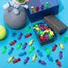 CroBlissful 50 Pcs Mini Alien Figures Colorful Little Alien Figurines for Halloween Party Favors Hide and Seek Rubber Tiny Aliens Toy Mini Alien Action Figure for Halloween Birthday Goodie Bag
