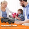 Cybertruck Camper Toy,1:24 Zinc Alloy Pull Back Toy Car Camping RV with Sound and Light,Display Model,Gifts for Boys and Girls (Grey_)
