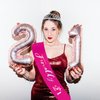 21st Birthday Decorations for Her Hot Pink "Finally 21" Birthday Sash and Rhinestone Crown Tiara Set for Girls 21st Birthday Gifts for Happy 21st Birthday Party Favor Supplies