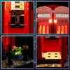 Mililier LED Light Kit for Lego Red London Telephone Box 21347 Set,Compatible with Lego 21347 Building Blocks Model(Not Include Blocks Set)