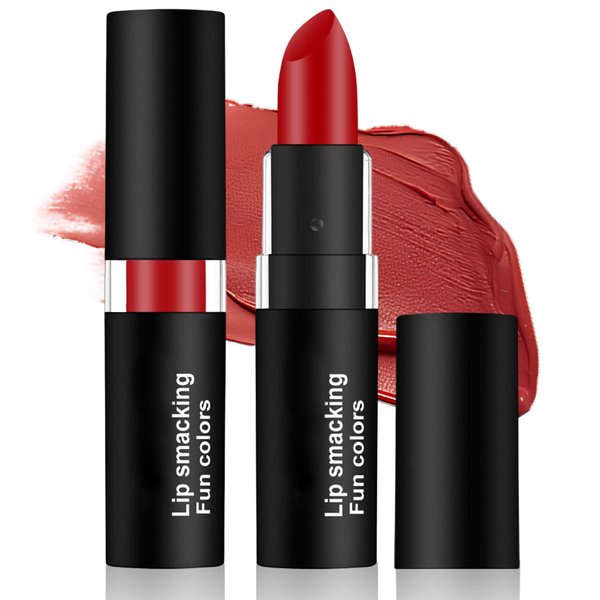 Clown Red Cream Blendable Makeup Stick -1Pcs Red Eye Black Stick Lipstick, High-pigmented, Sweat-proof Face Body Paint Stick, Halloween/Cosplay/Party/Stage Show Face Paint Nose & Lip Makeup-Red