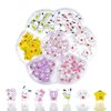 Akutoer 56PCS Kawaii Nail Art Charms 3D Cute Cat Resin Jelly Gummy Sweet Candy Slime Making Ornament Nail Decoration Accessories for DIY