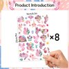 Gameza Axolotl Temporary Tattoos Stickers - 200+ Axolotl Birthday Decorations Favors Cute Axolotl Temporary Tattoos Bulk Gifts for Kids Girls Boys Axolotl Party Favors Supplies Rewards Gifts Classroom