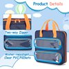 GRAOSO Carrying Case Compatible with Little Tikes Story Dream Machine Books, Hold Up to 8 Characters and 24 Books, Toy Storage Bag for Storybook, Character Collection, Blue (Bag Only)