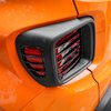 Hoolcar ABS Tail Light Lamp Covers Blinds Rear Taillight Guard for Jeep Renegade 2016-2021, Black