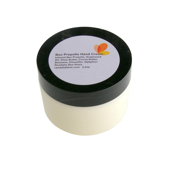 Bee Propolis Hand Cream, 4oz, Randalia Bee Hives