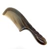 One&One Horn Combs For Women,Buffalo Bone Comb Handmade by Natural Horn Bone.