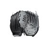 Wilson 2021 A360 SP13 13" Slowpitch Softball Glove - Left Hand Throw, Black/Grey