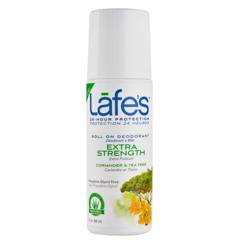Lafe's Natural Deodorant | 3oz Roll-On Aluminum Free Natural Deodorant | Extra Strength