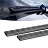 32 inch Frameless Adjustable Size of Universal 4 PCs Refills Replacement Windshield Wiper Refills Replacement for Tesla,Toyota,Hyundai,Honda Front & Rear Windshield Wiper Baldes Rubber Strips