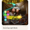 SYMA Drone for Kids with LED, X660 Mini Quadcopter with 3D Flip, Rotary Ascent, Headless Mode, Speed Switch and Full Protection RC Helicopters UFO Toys Gifts for Beginners Adults