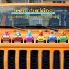 Jeep for Rubber Ducks, 3.5 Inch Jeep Toy Match Most 2 in Rubber Ducks, Jeep Toy for Jeep Dashboard Decorations Accessory Jeep Duck Collection Christmas Birthday Gifts (Orange)