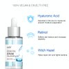 Epielle Hydrating Hyaluronic Acid Serum with Vitamin C - 100% Vegan and Cruelty-Free - For Normal Skin Types