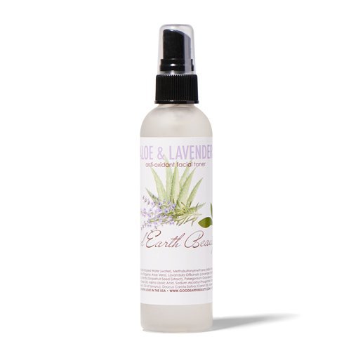 Good Earth Beauty Natural Facial Toner Mist - Anti Oxidant Aloe & Lavender - for All Skin Types 4 Ounce