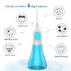 Water flossers for Teeth,Water flosser Portable,Water flosser for Braces,Manual Water flosser Cordless,Water flossers for Teeth with Braces,Dental Floss for Bridges,Teeth Cleaning kit (3 Heads)