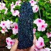 Sublime Gifts Carborundum Silicon Carbide rainbow Mineral Specimen - crystal Healing Reiki Stone metaphysical free formed chakra - carborundum - piece #55