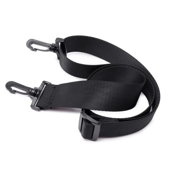 LORADI 52" Universal Replacement Shoulder Strap, Shoulder Strap Replacement Crossbody Strap, Black