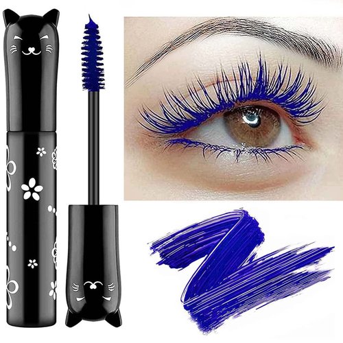 6 colored Mascara sets Gift Kit White Blue Purple Black Brown Pink Waterproof Natural Hypoallergenic Colorful Makeup Best Benefit Volumizing Lengthening Curling Defining Washable Women Mascara Gift