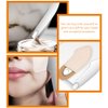 FRCOLOR Makeup Spatula Cosmetic Spatula Stainless Steel Foundation Spatula Toning Stick Foundation Scraper Makeup Tool Handheld Foundation Shovel Set