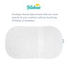 Bassinet Mattress Cover Compatible with Halo Bassinest Swivel Sleeper Bassinet Mattress Only, Waterproof and Soft White