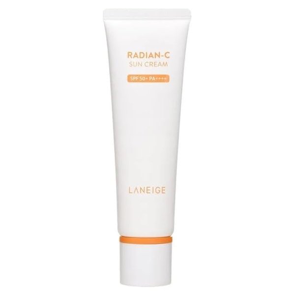 Generic Radian-C Sun Cream Sunscreen Lotion UV Protection Moisturizer Lightweight Sensitive Skin Blemish Pigmentation Dark Spots Daily Makeup Travel Essentials Korean Skin Care 1.69 fl oz /50ml.