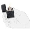 Zippo Armor Tire Tread Black Matte Pocket Lighter
