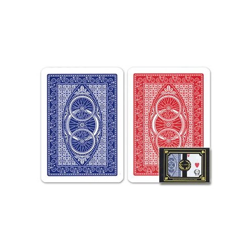 DA VINCI Ruote, Italian 100% Plastic Playing Cards, 2-Deck Set by Modiano, Regular Index