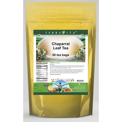 Chaparral Leaf Tea (50 tea bags, ZIN: 516657)