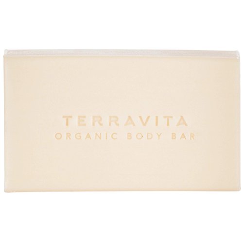 Terravita Organic, Vegan, & Gluten-Free Body Bar Soap, Olive, 100 Gram