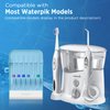Replacement Tips for Waterpik Water Flosser (6 Classic Jet Tips & Storage Case Bundle)