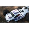 RC car Truck - Tribal Flames - 10pc Body Decal kit - Universal for Arrma Losi HPI Axial Traxxas Redcat Tekno 1/10 1/8 Scale Rock Crawler Stickers (Purple/Pink)